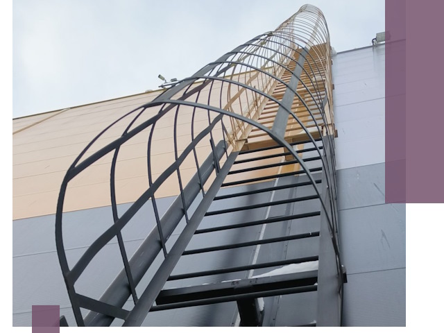 Изготовление и монтаж пожарных лестниц в Набережных Челнах профессионально