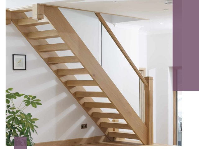 Изготовление деревянных лестниц под ключ в Набережных Челнах для дома