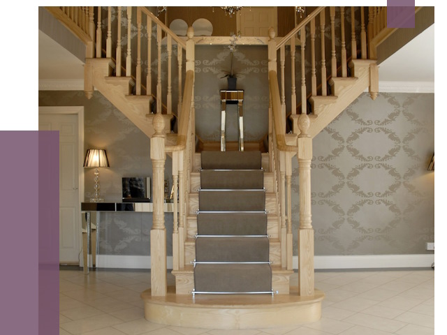 Монтаж деревянных лестниц в Набережных Челнах от 7568 руб. 