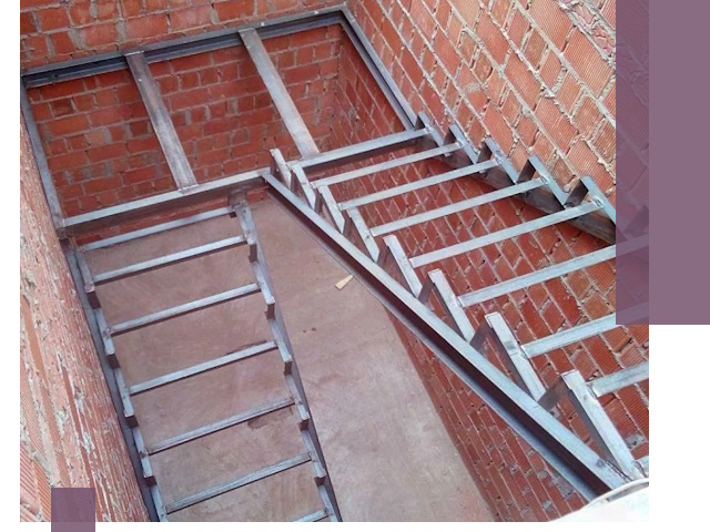 Монтаж металлических лестниц под ключ в Набережных Челнах быстро и качественно