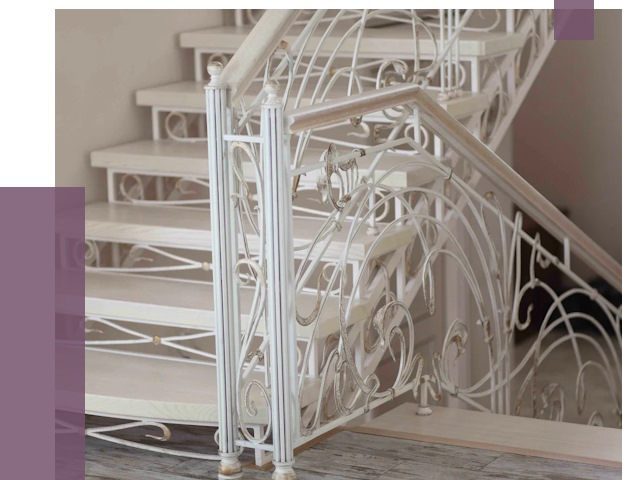 Изготовление кованых лестниц на заказ в Набережных Челнах от 86343 руб. | ПРОЛЁТ-Нбр
