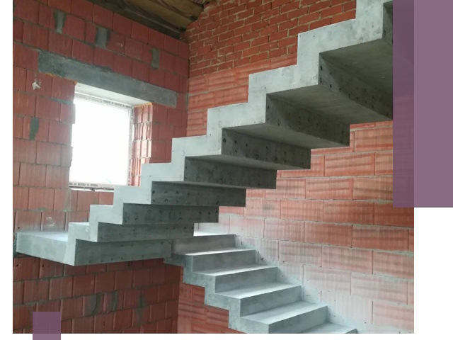 Бетонные лестницы под ключ в Набережных Челнах: монтаж, демонтаж, ремонт