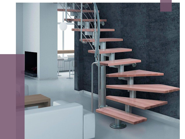 Модульные лестницы в Набережных Челнах от 16761 руб. — купить в ПРОЛЁТ-Нбр