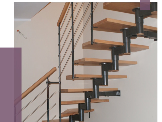 Изготовление модульных лестниц в Набережных Челнах от 11428 руб. 