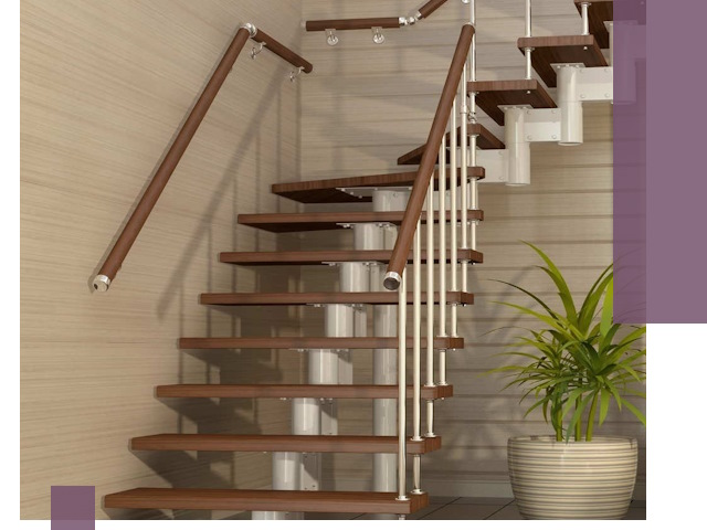 Изготовление модульных лестниц под ключ в Набережных Челнах