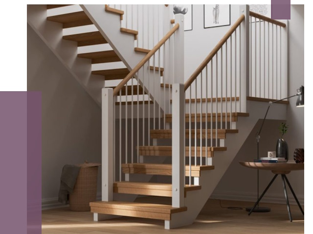 Маршевые лестницы в Набережных Челнах от 37839 руб. — монтаж | ПРОЛЁТ-Нбр