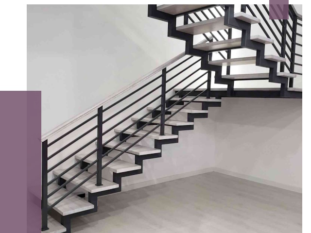 Лестницы на металлокаркасе под ключ в Набережных Челнах от 12698 руб. | ПРОЛЁТ-Нбр