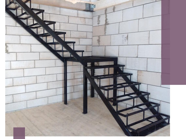 Лестницы на металлокаркасе под ключ в Набережных Челнах — изготовление и монтаж