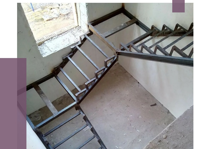 Монтаж лестниц на металлокаркасе в Набережных Челнах от 12698 руб. — ПРОЛЁТ-Нбр