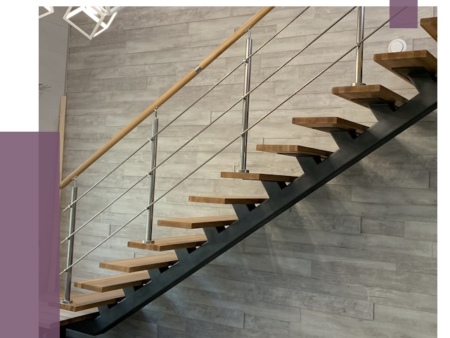 Изготовление лестниц на монокосоуре в Набережных Челнах от 75677 руб. 