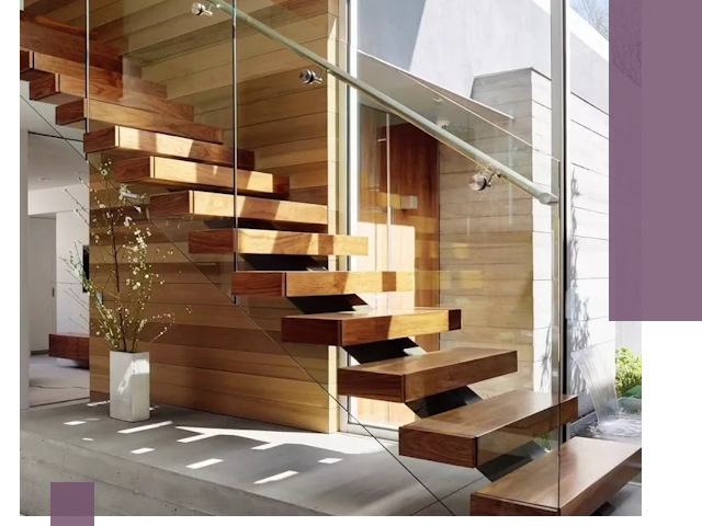 Современные лестницы на заказ в Набережных Челнах — изготовление и монтаж