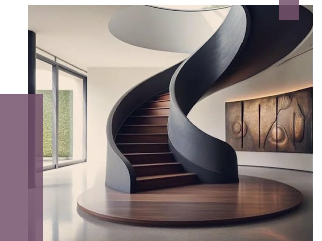 Элитные лестницы под заказ в Набережных Челнах от 187923 руб. — ПРОЛЁТ-Нбр