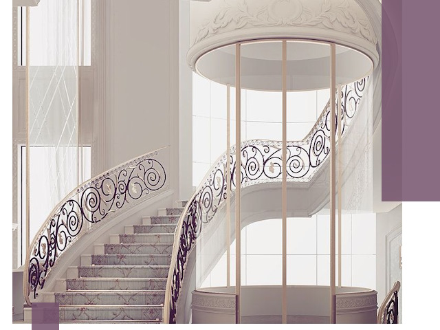 Элитные лестницы на заказ высокого класса в Набережных Челнах