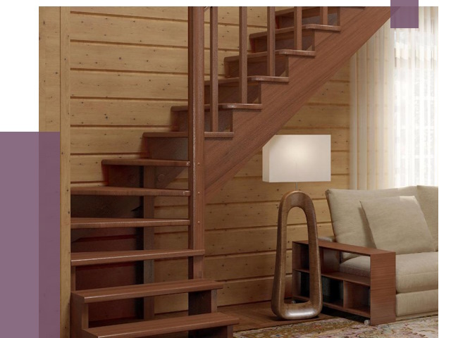 Лестницы эконом класса в Набережных Челнах от 18132 руб. бюджетные решения