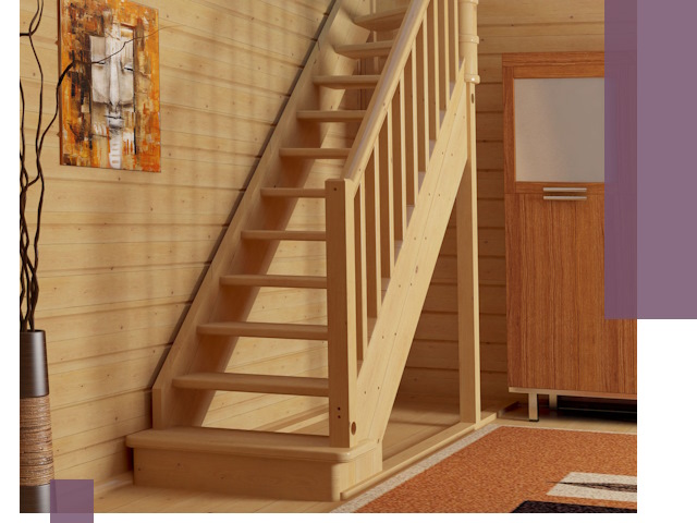 Лестницы эконом класса под ключ в Набережных Челнах — недорого и быстро