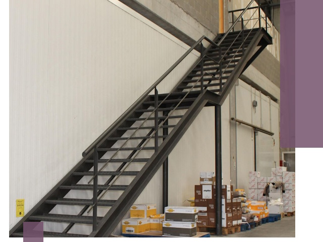 Лестницы для производства в Набережных Челнах — изготовление и монтаж