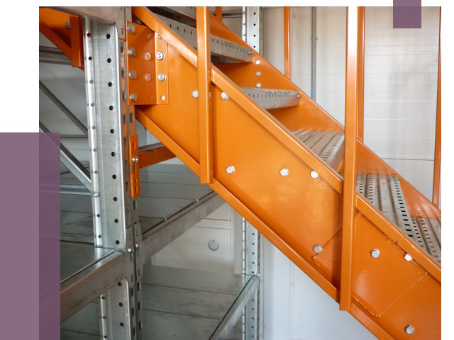 Лестницы для склада в Набережных Челнах от 76185 руб. — решения | ПРОЛЁТ-Нбр