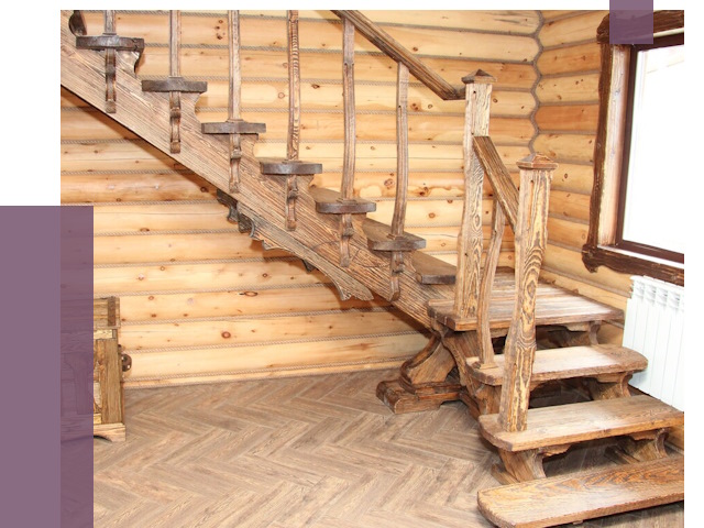 Лестницы в баню в Набережных Челнах от 18995 руб. — изготовление | ПРОЛЁТ-Нбр