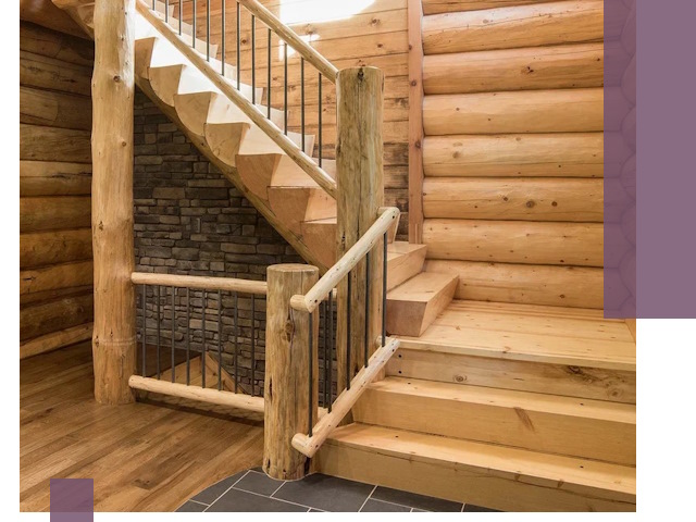 Лестницы в баню под заказ и профессиональный монтаж в Набережных Челнах