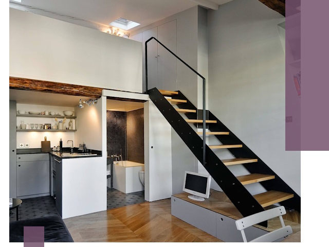 Лестницы на антресоль под ключ в Набережных Челнах — изготовление и монтаж