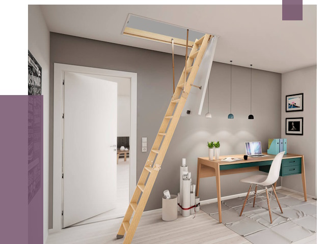 Чердачные лестницы в Набережных Челнах — от 14475 руб. | ПРОЛЁТ-Нбр