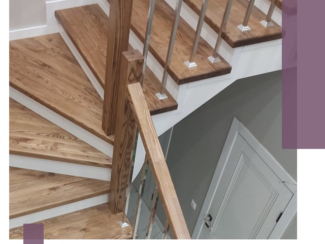 Обшивка металлических лестниц под ключ в Набережных Челнах