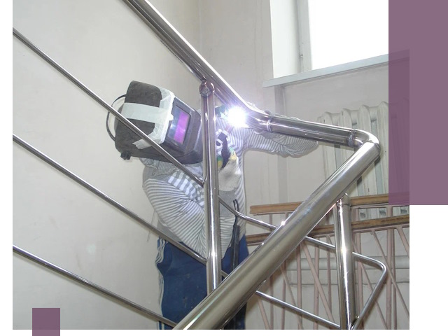 Монтаж перил и ограждений качественно в Набережных Челнах