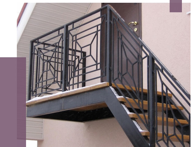 Металлические перила в Набережных Челнах от 4266 руб.  | ПРОЛЁТ-Нбр