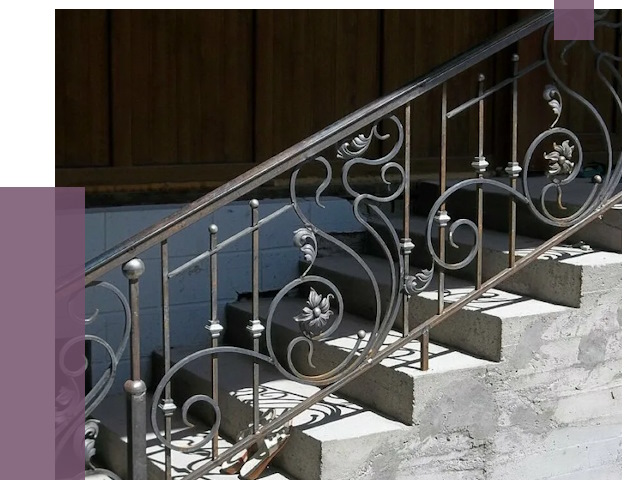 Кованые перила в Набережных Челнах от 8634 руб. под ключ — качество от ПРОЛЁТ-Нбр