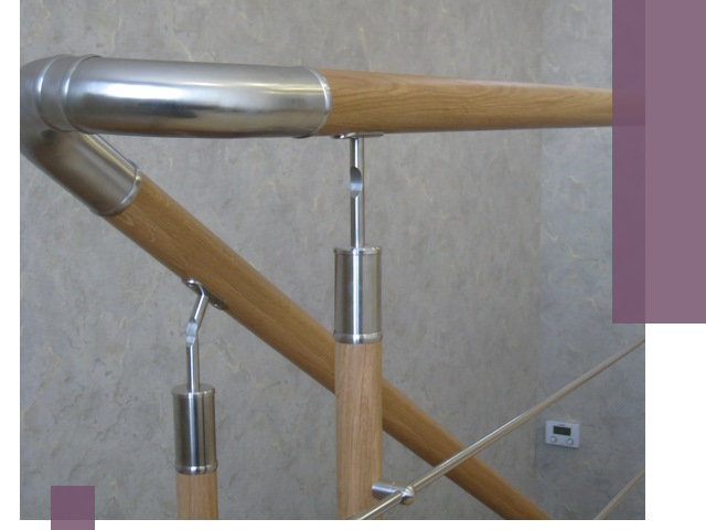 Комбинированные перила на заказ в Набережных Челнах — монтаж и производство