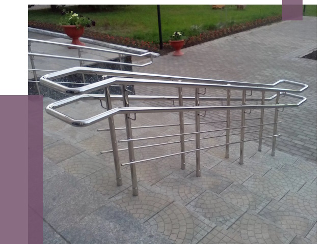 Перила для инвалидов в Набережных Челнах от 7537 руб. под ключ | ПРОЛЁТ-Нбр