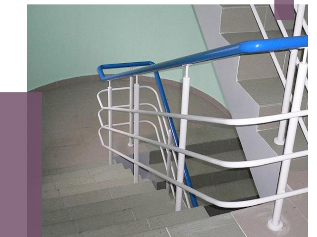 Перила в подъезде в Набережных Челнах — установка и замена от 7365 руб. | ПРОЛЁТ-Нбр