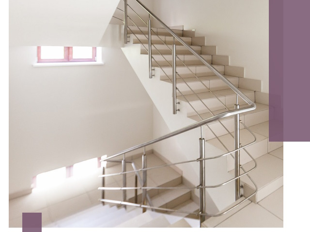 Установка и замена перил в подъезде в Набережных Челнах