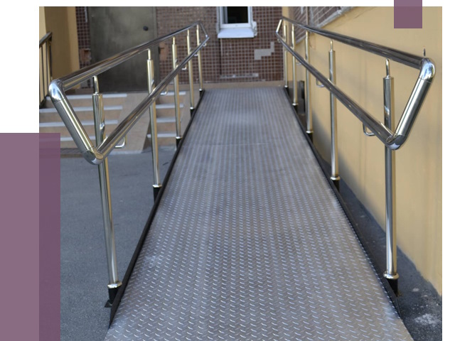 Пандусы в Набережных Челнах от 12190 руб. — установка для инвалидов | ПРОЛЁТ-Нбр