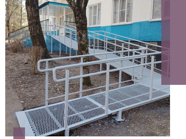 Пандусы под ключ в Набережных Челнах: изготовление, монтаж и демонтаж