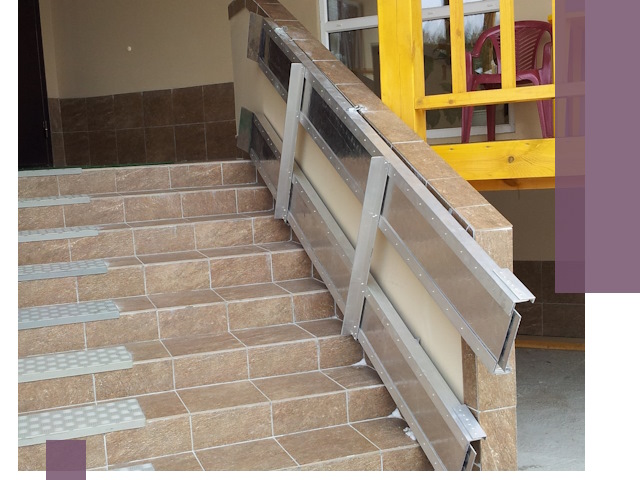 Откидные пандусы под ключ в Набережных Челнах — монтаж и демонтаж