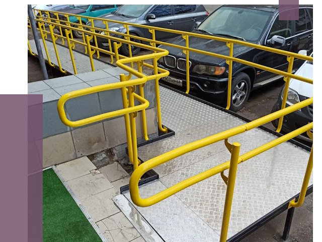 Стационарные пандусы в Набережных Челнах от 12190 руб. | ПРОЛЁТ-Нбр