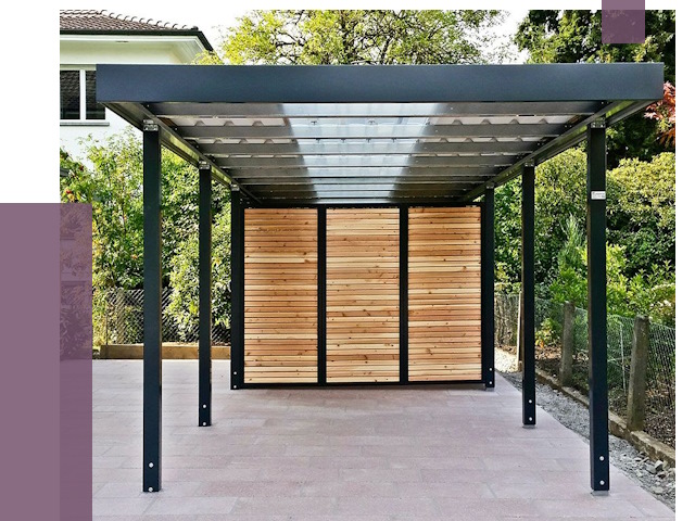 Отдельно стоящие навесы во дворе в Набережных Челнах от 79740 руб. | ПРОЛЁТ-Нбр