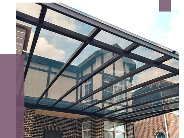 Навесы из поликарбоната в Набережных Челнах от 8553 руб. под ключ — ПРОЛЁТ-Нбр