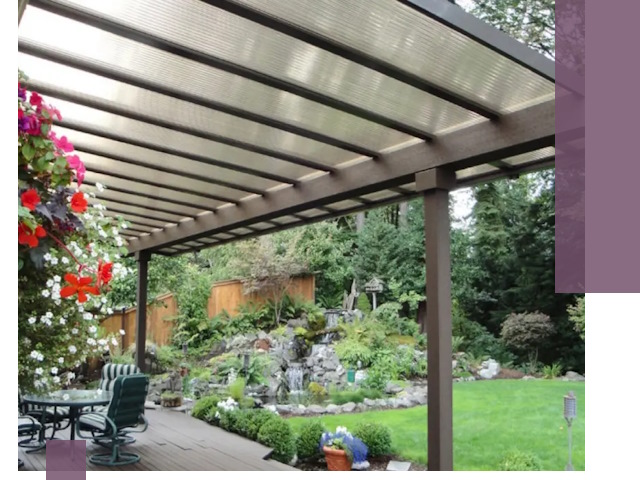 Навесы из поликарбоната под ключ в Набережных Челнах быстро и надёжно