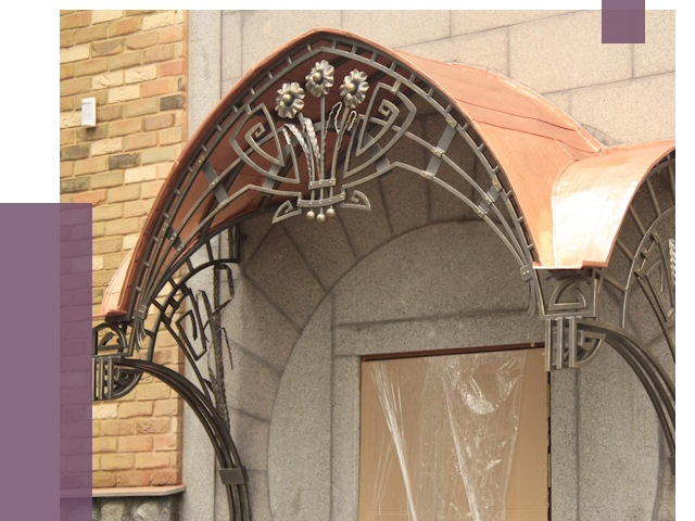 Арочные козырьки в Набережных Челнах от 14475 руб. 