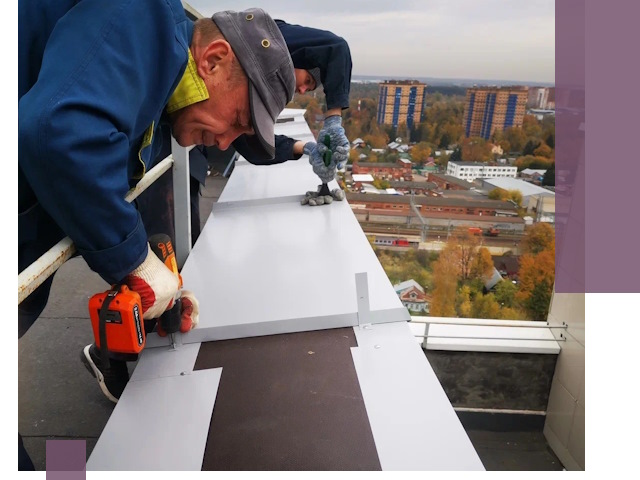 Монтаж парапетов в Набережных Челнах — установка прочных металлических ограждений