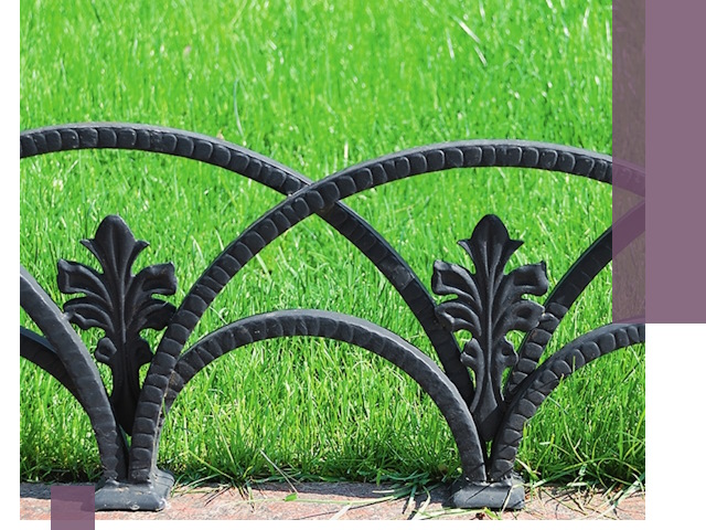 Декоративные металлические бордюры под ключ в Набережных Челнах