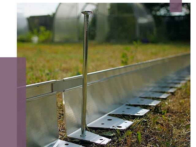 Металлические бордюры для газона в Набережных Челнах от 4266 руб. | ПРОЛЁТ-Нбр