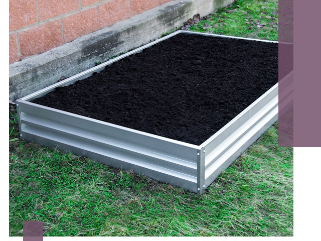 Металлические бордюры для грядок в Набережных Челнах: прочность и аккуратность