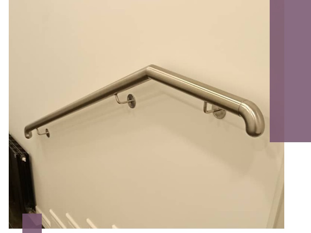 Изготовление пристенных поручней в Набережных Челнах под ключ за сроки