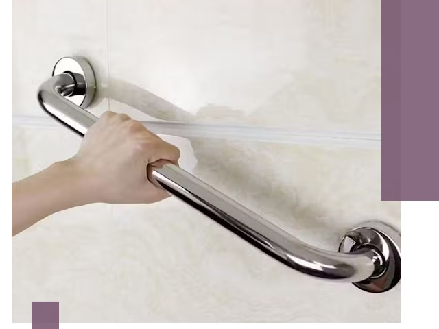 Монтаж поручней для инвалидов в Набережных Челнах качественно и надежно