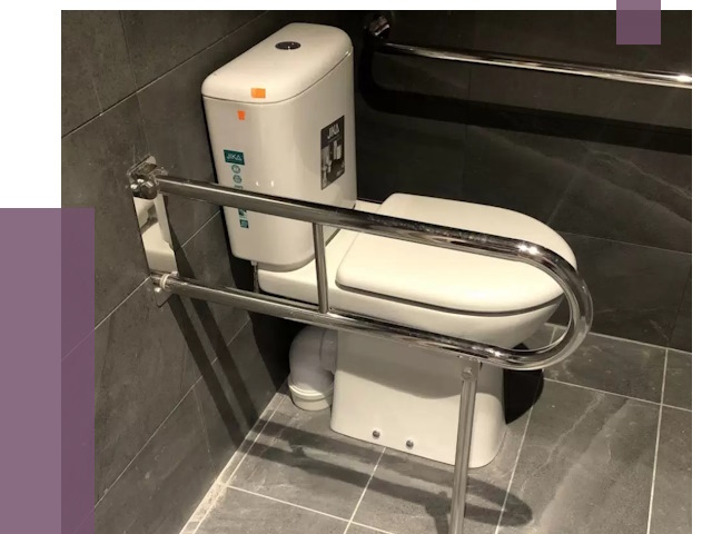 Поручни для санузлов в Набережных Челнах от 4266 руб.  | ПРОЛЁТ-Нбр