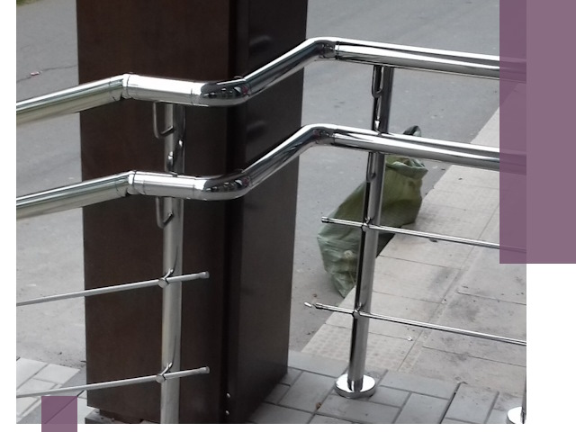 Монтаж поручней из нержавеющей стали в Набережных Челнах качественно и быстро